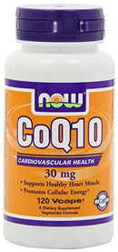 CoQ10 30 mg Vegetarian Vitamins & Minerals Now Foods  (10031475971)