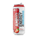Optimum Nutrition Amino Energy + Electrolytes RTD 12/Case Drinks Optimum Nutrition Juicy Strawberry  (3487074648087)