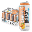 Optimum Nutrition Amino Energy + Electrolytes RTD 12/Case Drinks Optimum Nutrition Peach Bellini 