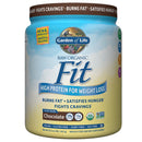 Raw Fit 16 Oz Protein Powders Garden of Life Chocolate Cacao  (25147080707)