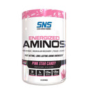 SNS Energized Aminos 30/Srv Amino Acids Serious Nutrition Solutions Pink Star Candy  (4364305203223)