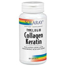 Solaray Collagen Keratin 60 Caps Personal Care& - Hygeine Solaray  (1594427015191)