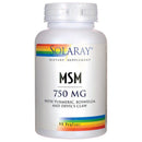 Solaray MSM 750mg 90 Capsules Joint Aid Solaray  (1381501042711)
