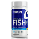 USN Omega-3 Fish Oil 90SG Essential Fatty Acids & - Oils USN  (1481402548247)